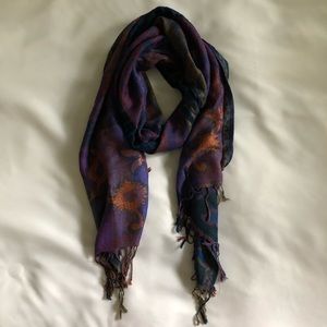 Blue Fashion Scarf